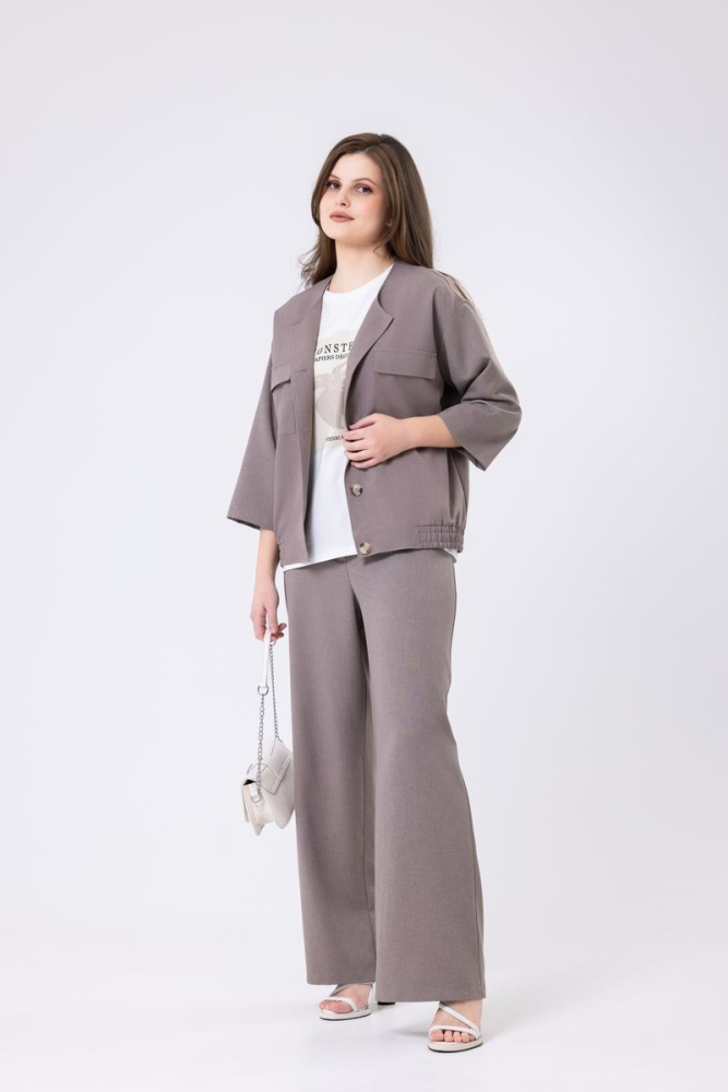 14035_капучино_2 жакет, 14037_капучино_1 брюки